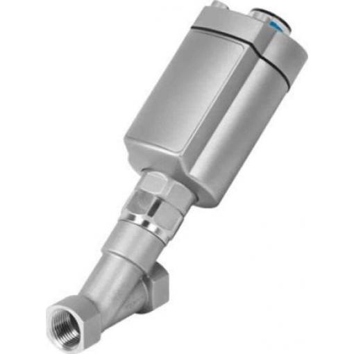 Ventil spneumatickým pohonem VZXA-B-TS6-50-M2-V13T-5.6-K-75-20-V4 Úhlové sedlo Festo DIN ISO 228 Vnitřní DN50