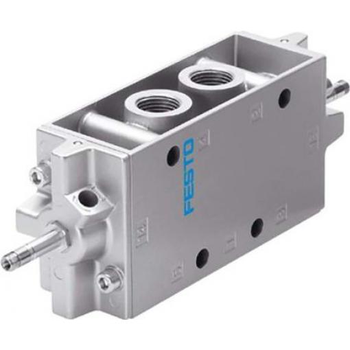 Pneumatický solenoidový/řídicí regulační ventil 5/2 bistabilní, řada: JMFH-5-1/2-EX Metrické Elektřina, max. průtok:
