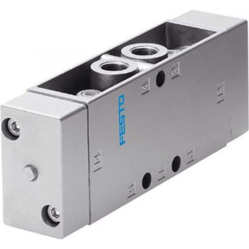 Pneumatický solenoidový/řídicí regulační ventil 5/2 bistabilní – dominantní, řada: JDH-5-1/4 Metrické Pneumatický, max.