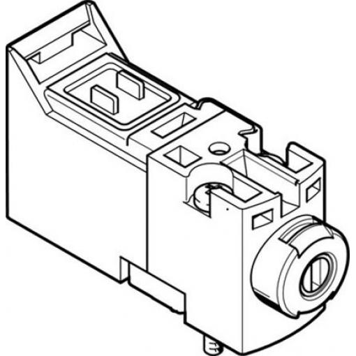 Pneumatický solenoidový/řídicí regulační ventil 3/2 uzavřený monostabilní, řada: MHA1 Metrické Elektřina, max. průtok: