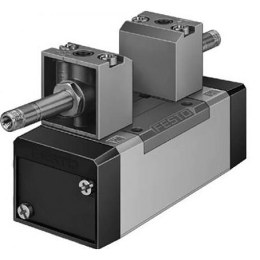 Pneumatický solenoidový/řídicí regulační ventil, řada: MFH-5/3G-D-1-S-C Elektřina, max. průtok: 4600 L/min Festo