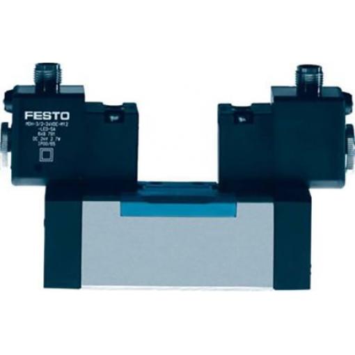 Pneumatický solenoidový/řídicí regulační ventil, řada: JMDH-5/2-D-1-M12D-C Elektřina, max. průtok: 1200 L/min Festo