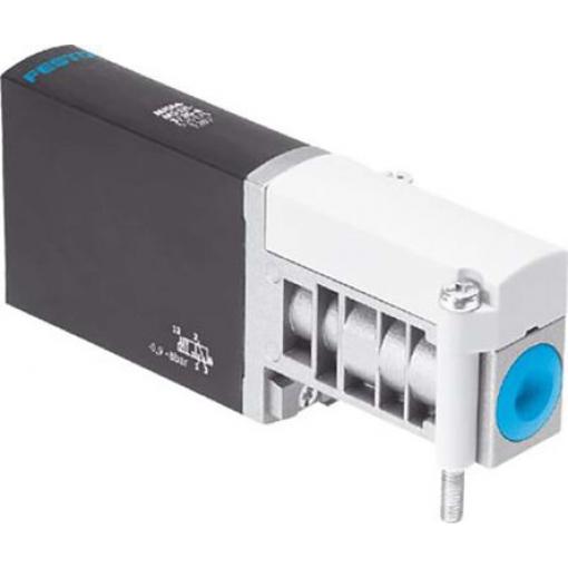Pneumatický solenoidový/řídicí regulační ventil 3/2 uzavřený monostabilní, řada: MHA4 Metrické Elektřina, max. průtok: