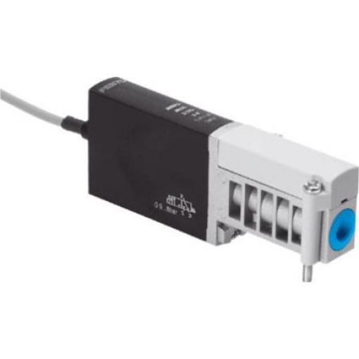 Pneumatický solenoidový/řídicí regulační ventil 3/2 uzavřený monostabilní, řada: MHA3-M1H-3/2G-3-K Metrické Elektřina,