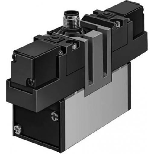 Pneumatický solenoidový/řídicí regulační ventil, řada: MEBH-5/3B-D-3-ZSR-C Elektřina, max. průtok: 4000 L/min Festo