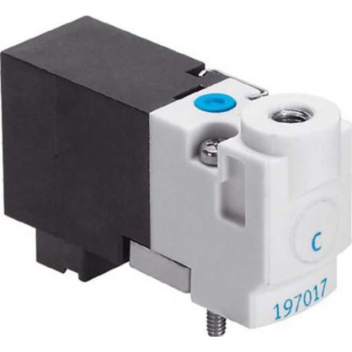 Pneumatický solenoidový/řídicí regulační ventil 3/2 uzavřený monostabilní, řada: MHP1-M1H-3/2G-M3-PI Metrické Elektřina,