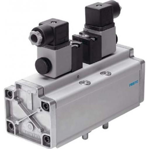 Pneumatický solenoidový/řídicí regulační ventil 5/3 uzavřený, řada: MDH-5/3G-3/4-D-4-24DC Metrické Elektřina, max.