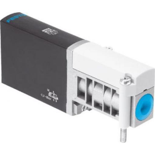 Pneumatický solenoidový/řídicí regulační ventil 3/2 uzavřený monostabilní, řada: MHA4 Metrické Elektřina, max. průtok: