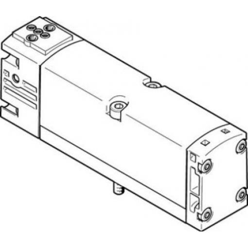 Elektromagnetický ventil 5/2 monostabilní, řada: VSVA ISO 15407-1 Elektřina, max. průtok: 1400 L/min Festo 24 V