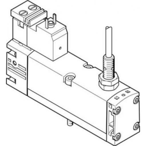 Elektromagnetický ventil 5/2 monostabilní, řada: VSVA-B-M52-MZ-A1-1C1-APC Metrické Elektřina, max. průtok: 1400 L/min
