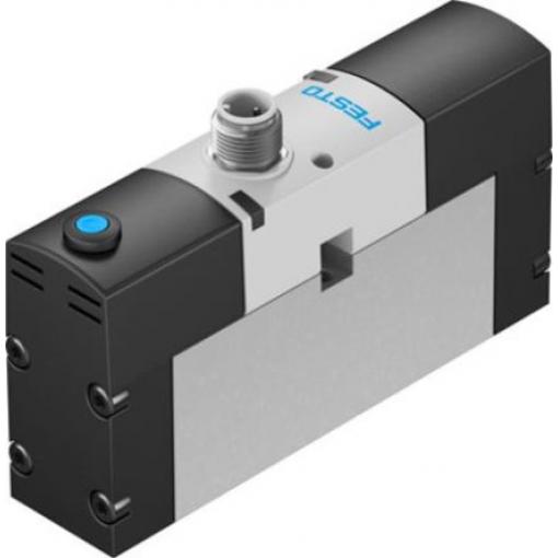 Elektromagnetický ventil 5/2 monostabilní, řada: VSVA-B-M52-MH-A1-1R5L M12 x 1 Elektřina, max. průtok: 1400 L/min Festo