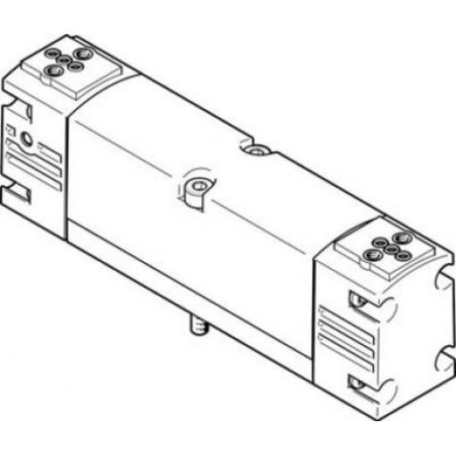 Elektromagnetický ventil 5/2 bistabilní, řada: VSVA ISO 15407-1 Elektřina, max. průtok: 1400 L/min Festo 24 V