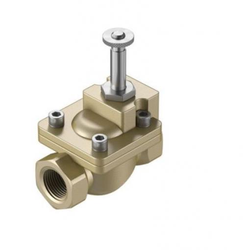 Elektromagnetický ventil 2/2 uzavřený monostabilní, řada: VZWM-L-M22C-G114-F5 G Elektřina, max. průtok: 24000 L/min