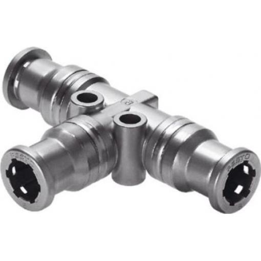 Festo Pneumatická armatura, řada: CRQST-12 Pneumatický Odolné vůči chemikáliím Pneumatický Potravinářský stupeň