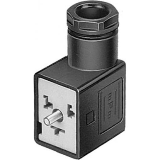 Festo Úhlová zásuvka, řada: MSSD, formát pólů: 3, Centrální šroub Vnitřní velikost průchodky PG9, IP65, 250 V ac/dc