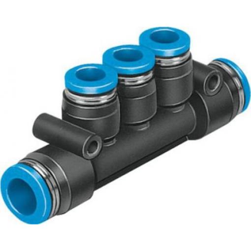 Festo Rozvaděč, řada: QST 3-8-6 4výstupový Trubice Trubice