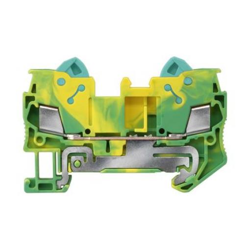 Siemens Zemnicí svorkovnice, počet cest: 1, 20 AWG, délka: 62.6 mm Lišta DIN 0.5 to 2.5 mm² barva Zelená, Žlutá