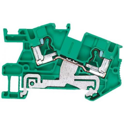 Siemens Svorkovnice pro montáž na lištu DIN 8WH6001-0CG07, řada: 8WH Zelená, Žlutá 4 mm² zásuvný modul