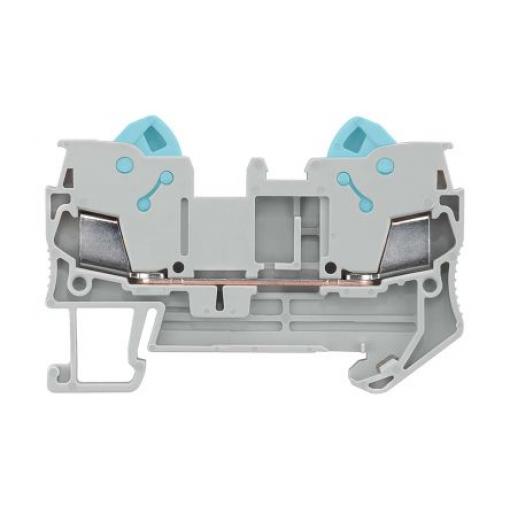 Siemens Svorkovnice na lištu DIN bez pojistky 8WH3000-0AF00, řada: 8WH, 800 V Šedá 2.5 mm² 1 Pružinová svorka