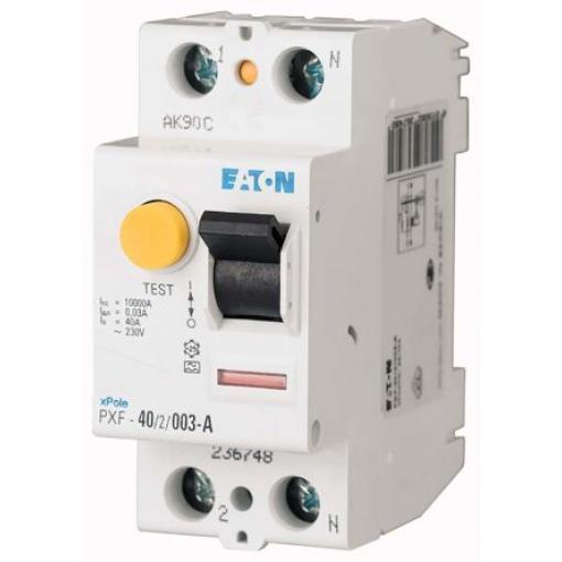 Jistič zbytkového proudu 2pólový Typ A 25 A 100 mA Eaton Typ A PXF PXF IEC/EN 61008