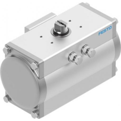 Pneumatický otočný aktuátor DFPD-160-RP-90-RS60-F0710, řada: DFPD, max. tlak: 8 bar Festo Jednočinný 90 °, vývrt: 160 mm
