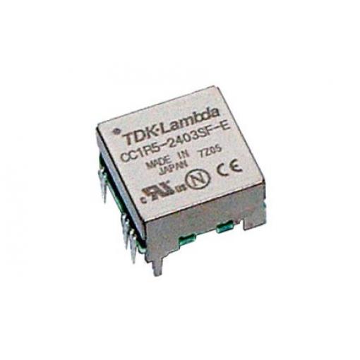 TDK-Lambda Měnič DC/DC CC-E, výstup: 5 V dc 500 V, Vin 76V 0.3 A, Vin 36V 1.5 W -40 °C 85 °C Povrch