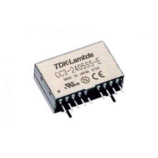 TDK-Lambda Měnič DC/DC CC-E, výstup: 12 V dc 500 V, Vin 36V 0.25 A, Vin 18V 3 W -40 °C 85 °C Průchozí otvor