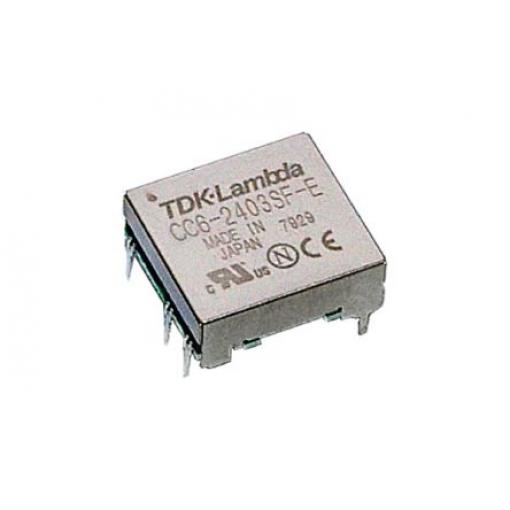 TDK-Lambda Měnič DC/DC CC-E, výstup: 3.3 V dc 500 V, Vin 18V 1.2 A, Vin 9V dc 6 W -40 °C 85 °C Průchozí otvor