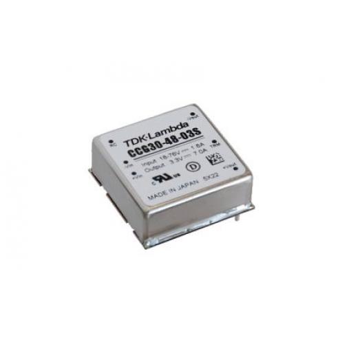 TDK-Lambda Měnič DC/DC CCG15-30, výstup: 15 V dc 1.5 kV, Vin 76V dc 2 A, Vin 18V dc 30 W -40 °C 100 °C Montáž na plošný