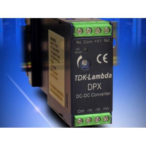 TDK-Lambda Měnič DC/DC DPX30W, výstup: ±15 V dc 1.6 kV, Vin 24V dc 1 A, Vin 24V dc 30 W -40 °C 85 °C Lišta DIN