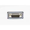 3W3 vert solder male flash 4-40 internal
