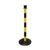 400 mm, Černá, Žlutá ABS výška 0.95 m, šířka: 0.95m RS PRO