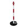 300 mm, Černá, Žlutá Ocel Ø 40 mm výška 1 m, šířka: 1m RS PRO
