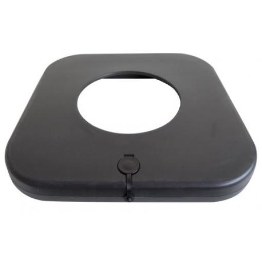 Černá 60 mm Polypropylen RS PRO Základna