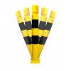Průmyslový sloup s tvarovou pamětí, Žlutá, délka: 1.13 m, průměr: 80 mm, šířka: 80 mm RS PRO