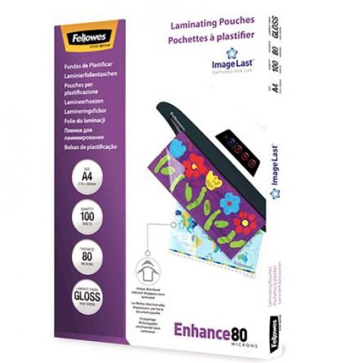 Kapsa na laminování 5306207 A3 Lesk, množství v balení: 100 Per Pack 80 μm Fellowes