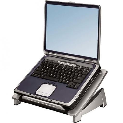 Fellowes Stojan na notebook, Stříbrná, Černá, pro použití s: Notebook 17"
