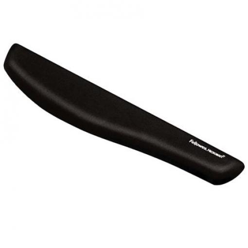 Opěrka zápěstí, Černá Plastové, Pěnová výplň, Síťová tkanina 25.4 mm x 238.1 mm x 184.2 mm Fellowes
