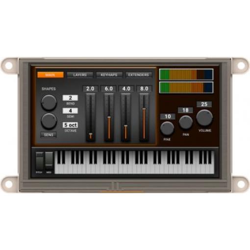 gen4-FT812-50T 5 in Dotykový displej 800 x 480 pixelů podsvícení LCD 4D Systems Odporový