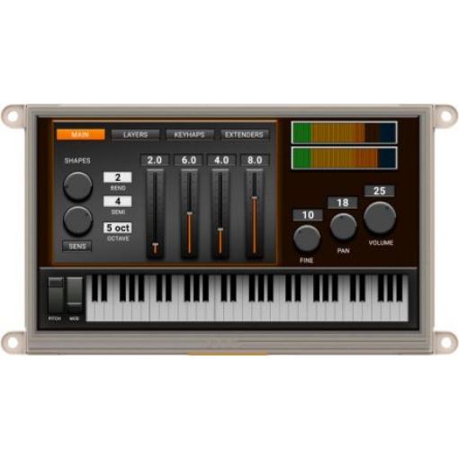 gen4-FT812-70T 7 in Dotykový displej 800 x 480 pixelů podsvícení LCD 4D Systems Odporový