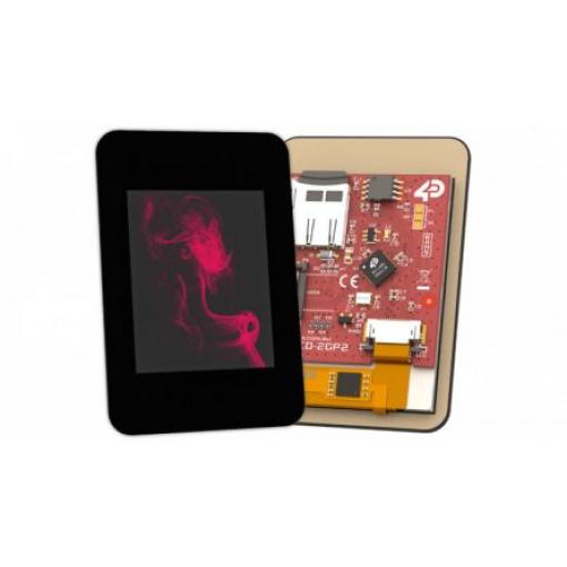 Barevný displej LCD pixxiLCD-20P2-CTP-CLB, řada: pixxiLCD 50.8 mm Dotykový displej 176 x 220 pixel podsvícení LED