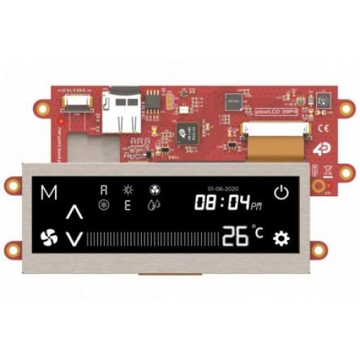 Barevný displej LCD pixxiLCD-39P4, řada: pixxiLCD 99.06 mm 480 x 128 pixel podsvícení LED rozhraní SPI 4D Systems
