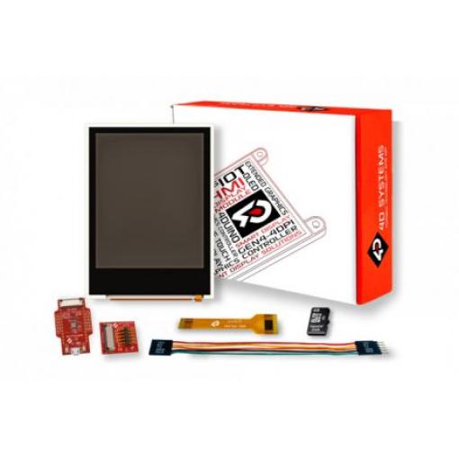 Vývojová sada pro grafické displeje SK-pixxiLCD-20P2 Startovací sada 4D Systems pixxiLCD-20 2 in TFT pixxiLCD-20P2,
