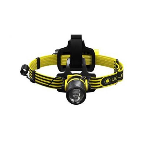 Kapesní svítilna RSEXH8R - EU, typ žárovky: LED Náhlavní svítilna dobíjecí, svítivost: 200 lm EXH8R Led Lenser