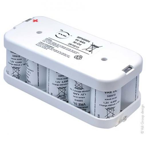 Nabíjecí bateriový modul D RS PRO 6 V NiCd 10článkový 8 Ah RS PRO