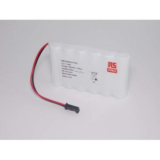 Sada nabíjecích baterií AA RS PRO 7.2 V Nikl-metal-hydrid 6článkový 940 mAh RS PRO