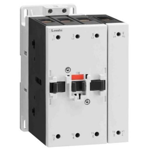 Lovato Stykač napětí ve vinutí 230V ac 4pólový 115 A 690V 55 kW s 4 NO kontakty 230V ac Řízení motoru, rozsah: BF 3P