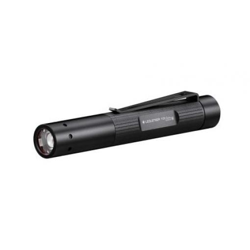 Kapesní svítilna P2R CORE, rozsah: P2R, typ žárovky: LED Dobíjecí, IP54 Bílá Pokročilý systém ostření USB LEDLENSER