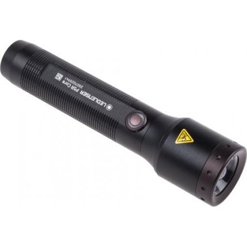 Kapesní svítilna P5R CORE, rozsah: P5R, typ žárovky: LED Dobíjecí, IP68 Bílá Pokročilý systém ostření LEDLENSER