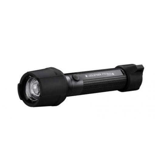 Kapesní svítilna P7R WORK, rozsah: P7R, typ žárovky: LED Dobíjecí, IP68 Černá Zaostřené USB, 3-kolíková (Global)